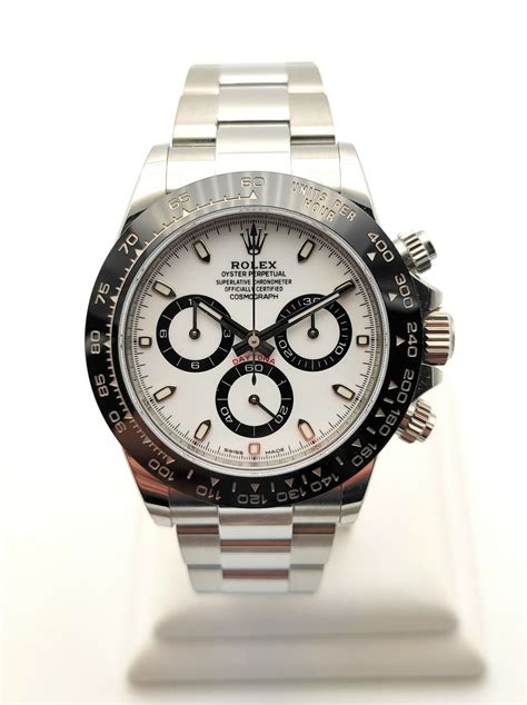 rolex ceramic daytona panda dial|rolex daytona panda retail price.